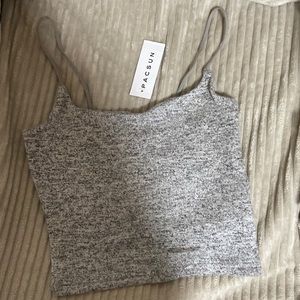 Pacsun Me to We cozy knit thin strap easy tank